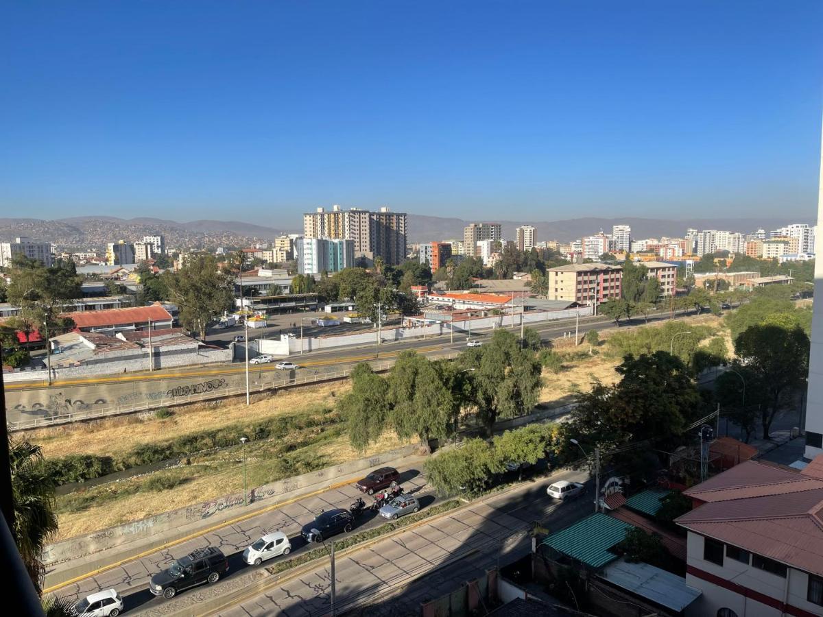 Hermoso Garzonier 7E Torres Puente Muyurina Cochabamba Buitenkant foto